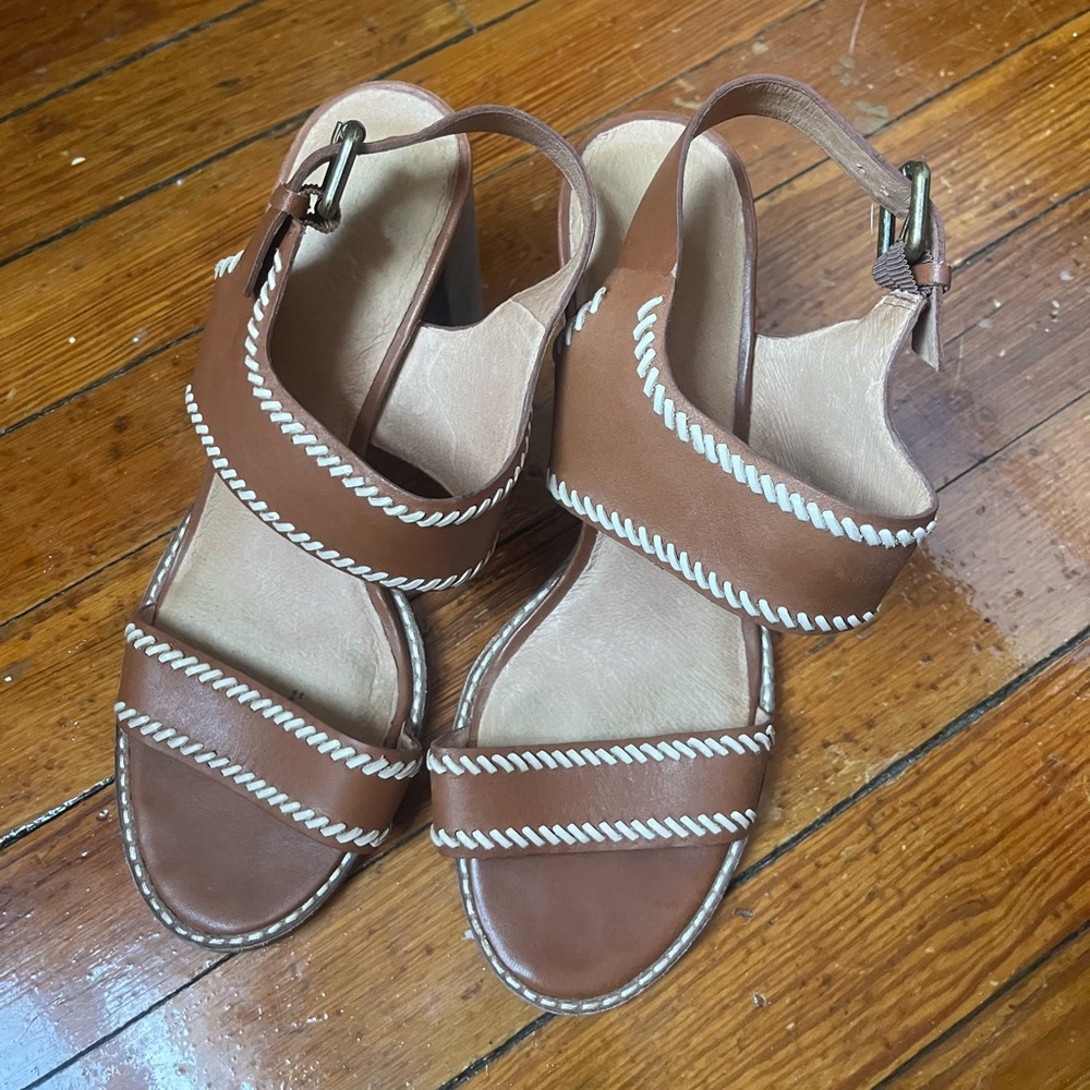 Brown Madewell Block Heels